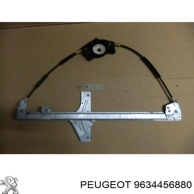 Mechanizm podnoszenia szyby drzwi przednich prawych Peugeot/Citroen 9634456880 cena, od 47,67 USD