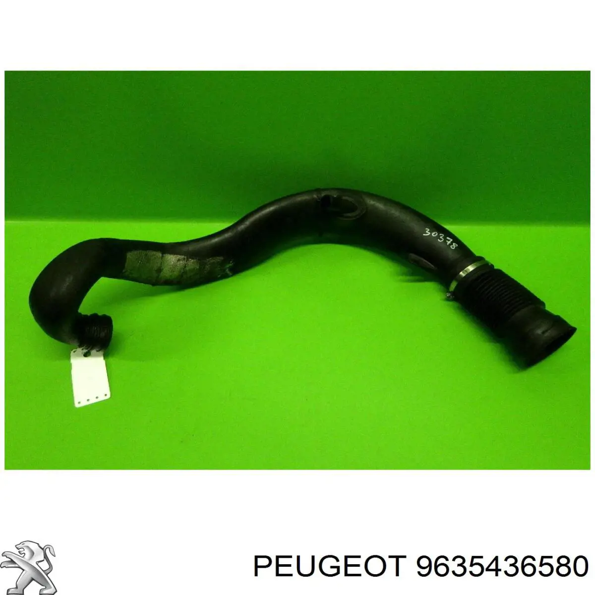 9635436580 Peugeot/Citroen króciec powietrza, wylot filtra powietrznego