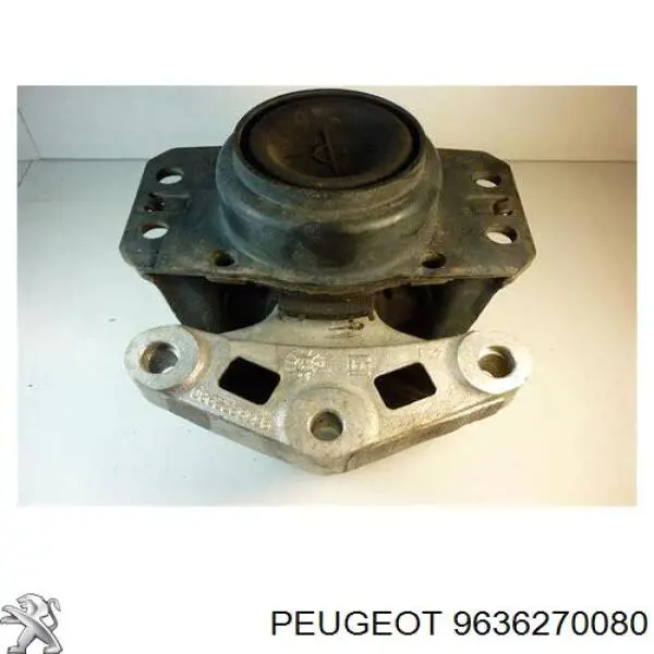 9636270080 Peugeot/Citroen Poduszka (podpora) silnika prawa górna
