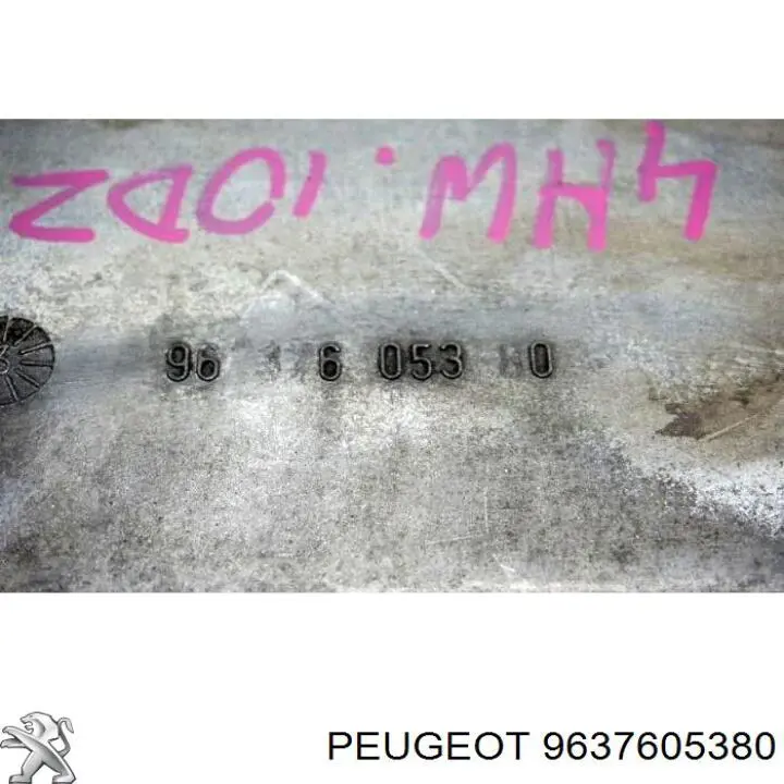 Do koszyka 9637605380 Peugeot/Citroen Miska olejowa silnika