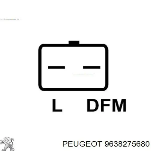 Do koszyka 9638275680 Peugeot/Citroen Alternator