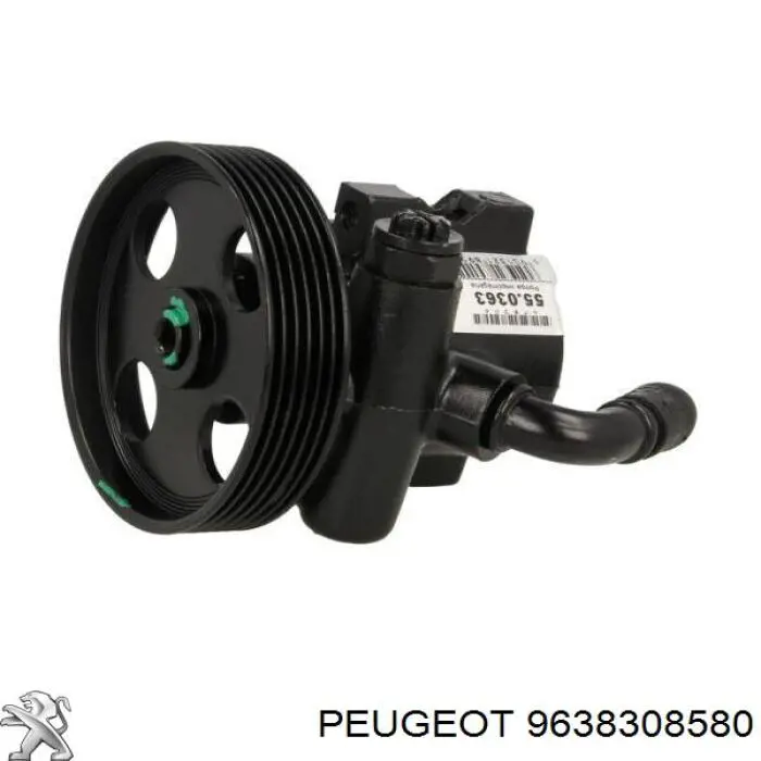 9638308580 Peugeot/Citroen Pompa wspomagania hydraulicznego kierownicy