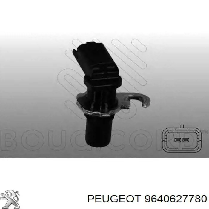 Czujnik położenia wału korbowego 9640627780 Peugeot/Citroen
