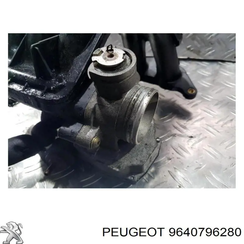 9640796280 Peugeot/Citroen Przepustnica, komplet