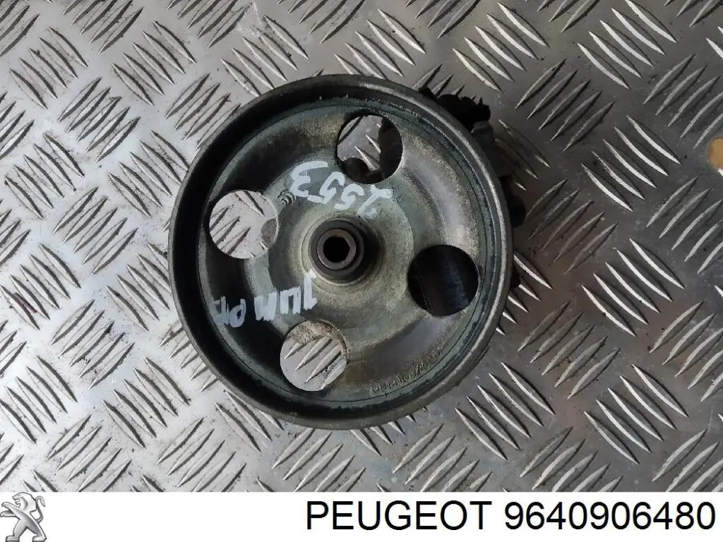 9640906480 Peugeot/Citroen Pompa wspomagania hydraulicznego kierownicy