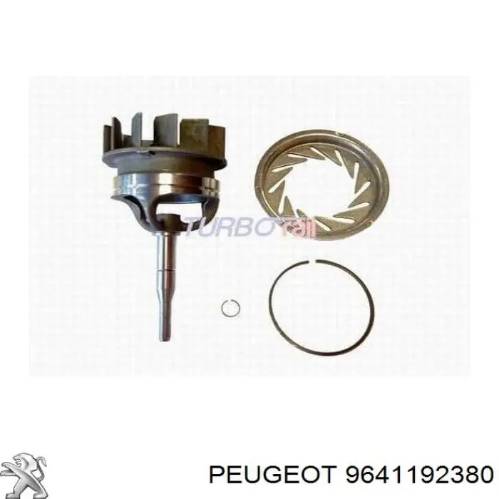 Turbina Peugeot/Citroen 9641192380 cena, od 323,49 USD