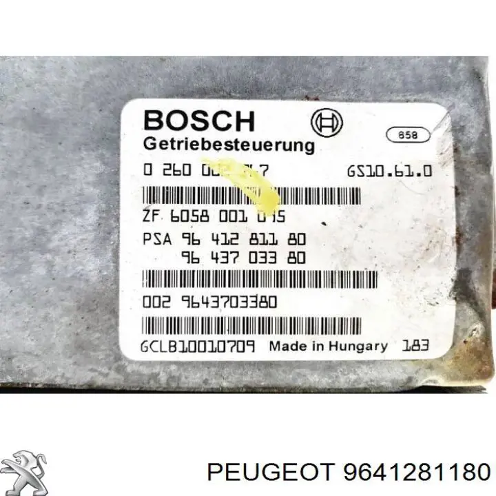 Do koszyka Automatyczna skrzynia biegów, kompletna Citroen C5 I DC