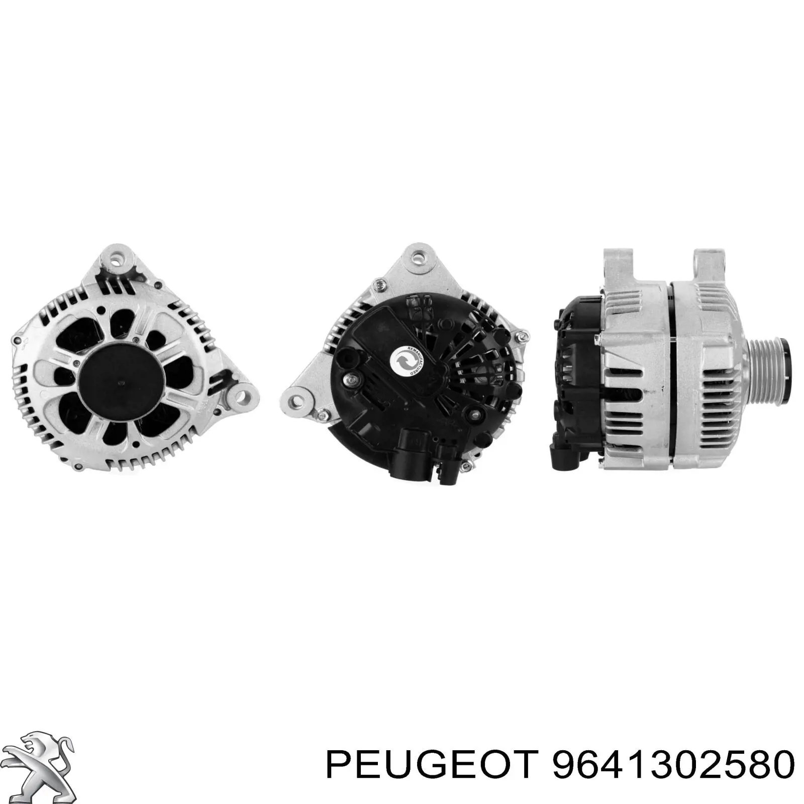 Alternator Peugeot/Citroen 9641302580 cena, od 71,18 USD