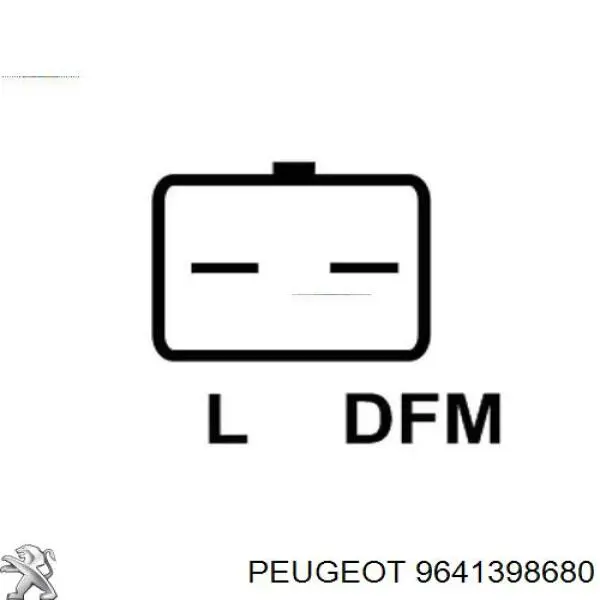 Alternator Peugeot/Citroen 9641398680 cena, od 66,42 USD