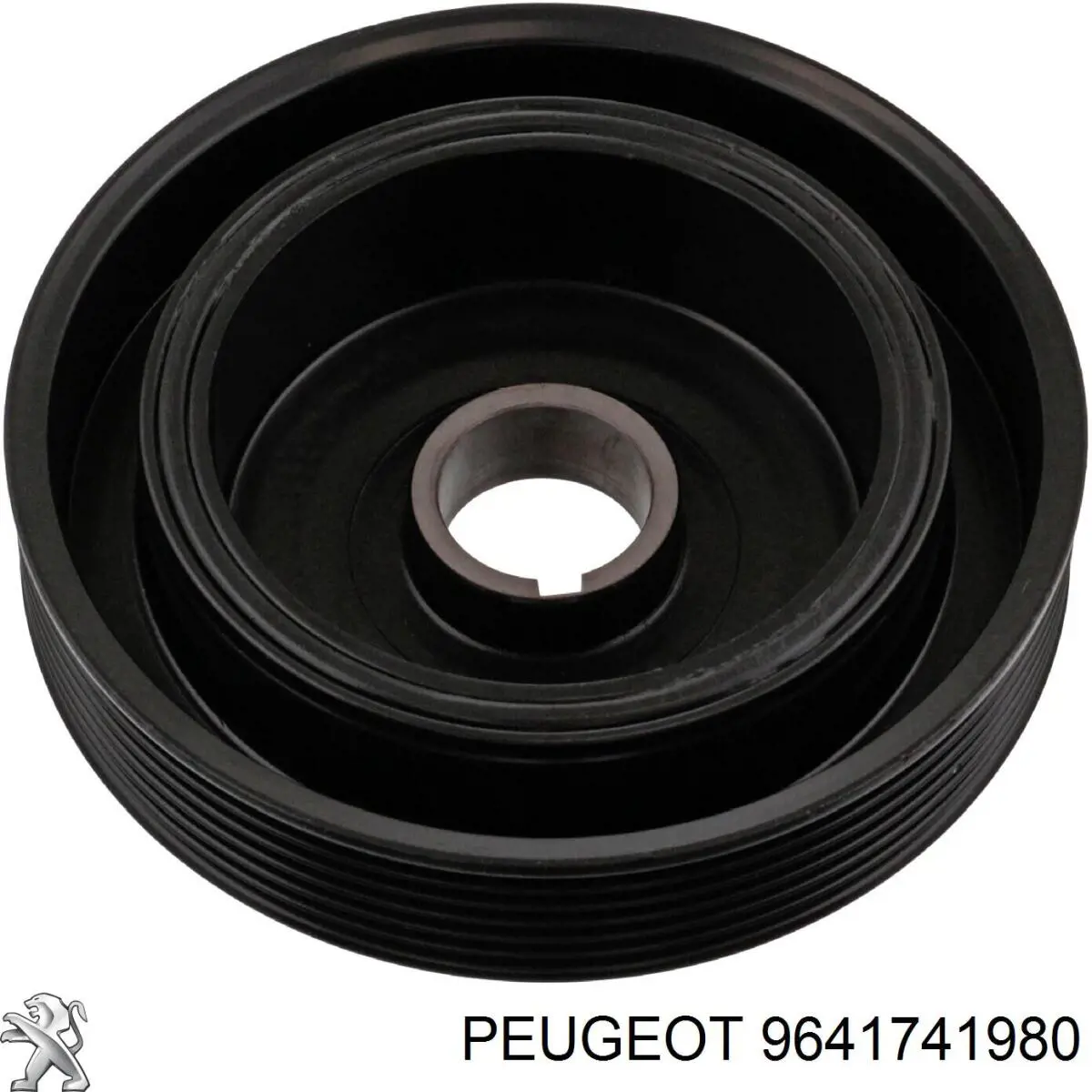 Koło pasowe wału korbowego 9641741980 Peugeot/Citroen