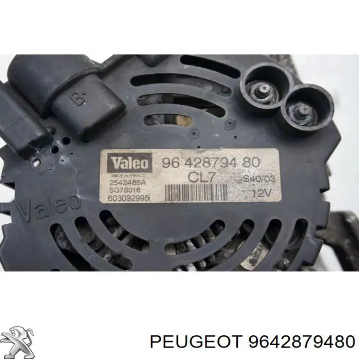 9642879480 Peugeot/Citroen Alternator
