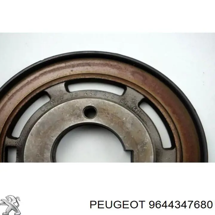 Do koszyka 9644347680 Peugeot/Citroen Koło pasowe wału korbowego