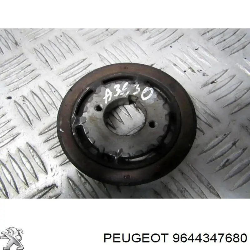 9644347680 Peugeot/Citroen Koło pasowe wału korbowego