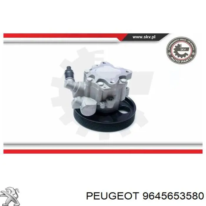 Pompa wspomagania hydraulicznego kierownicy Peugeot/Citroen 9645653580 cena, od 85,13 USD