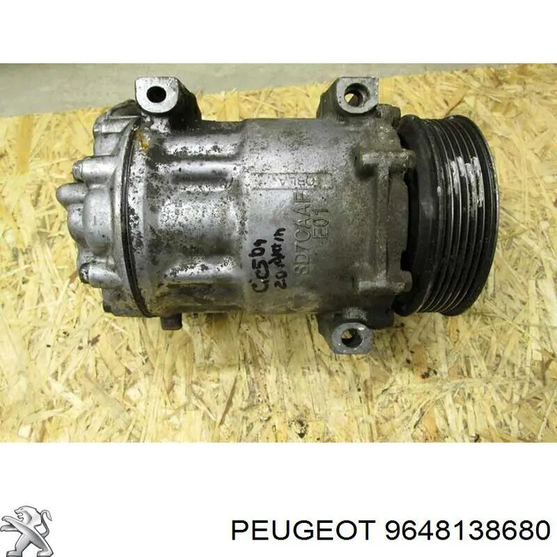 Sprężarka klimatyzacji Peugeot/Citroen 9648138680 cena, od 165,15 USD