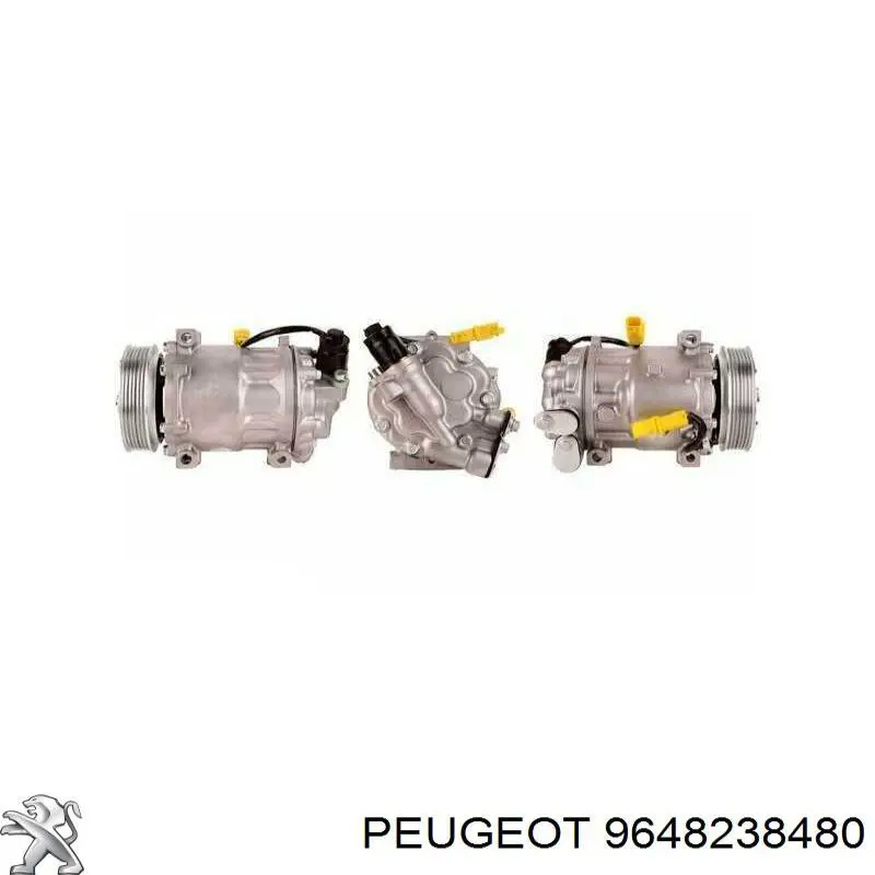 Sprężarka klimatyzacji Peugeot/Citroen 9648238480 cena, od 148,12 USD