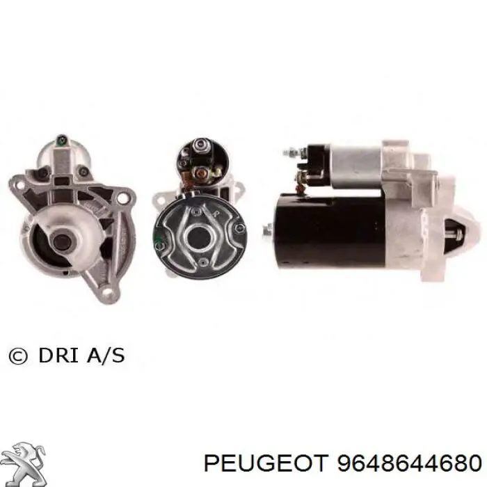 Do koszyka 9648644680 Peugeot/Citroen Rozrusznik