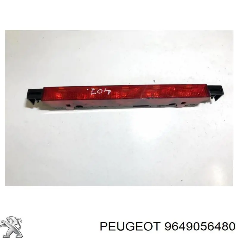 Lampa stop tylna dodatkowa do Peugeot 407  6D