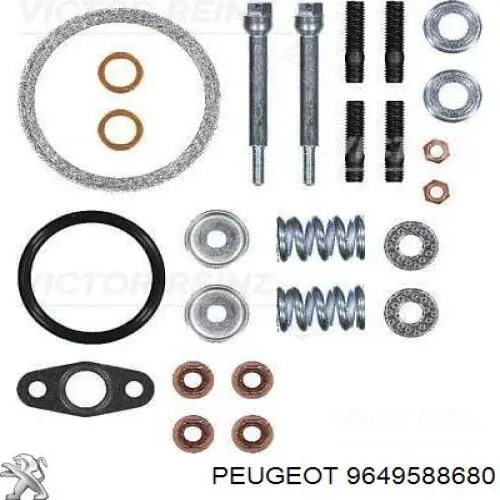 Turbina Peugeot/Citroen 9649588680 cena, od 359,86 USD