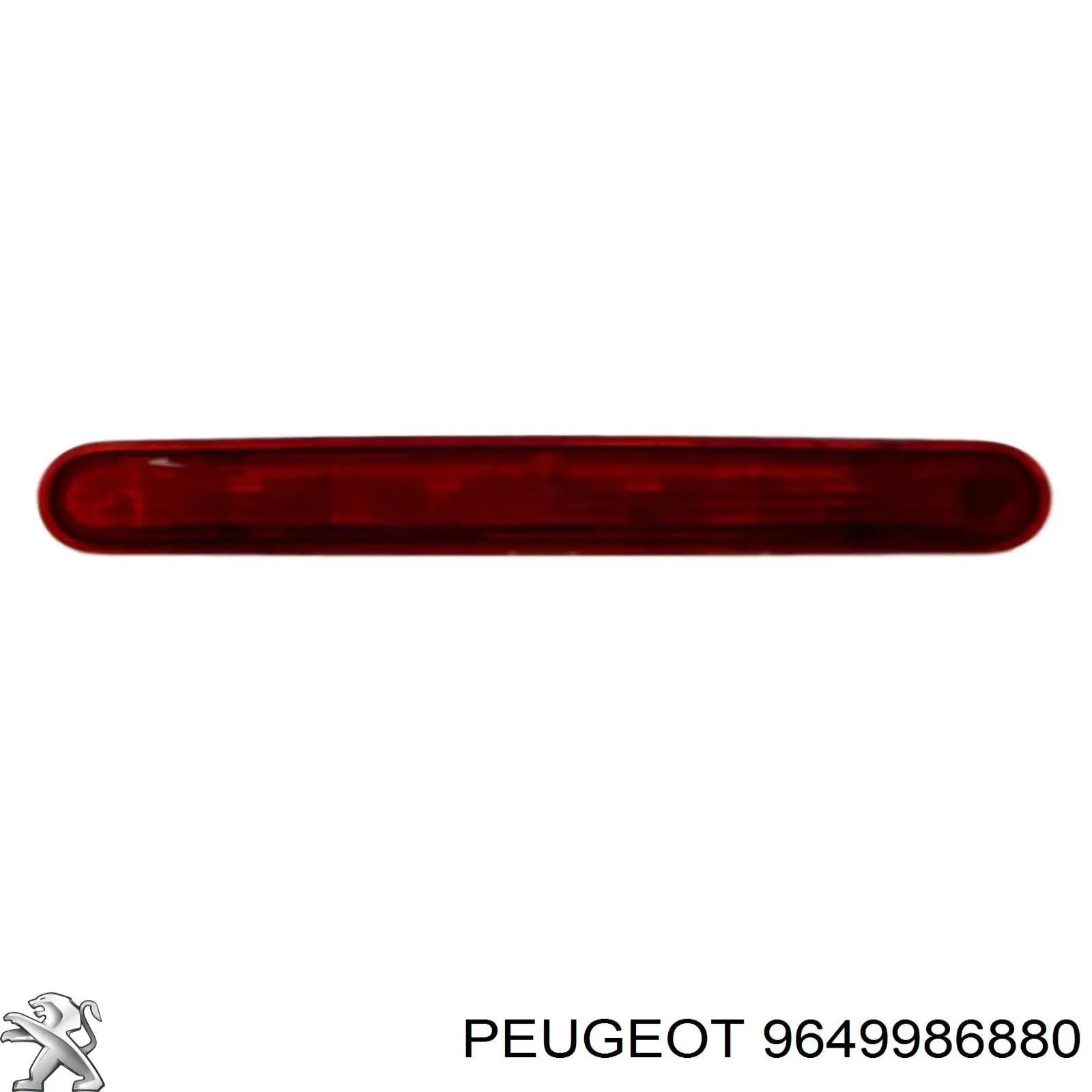 Lampa stop tylna dodatkowa Peugeot/Citroen 9649986880 cena, od 50,47 USD
