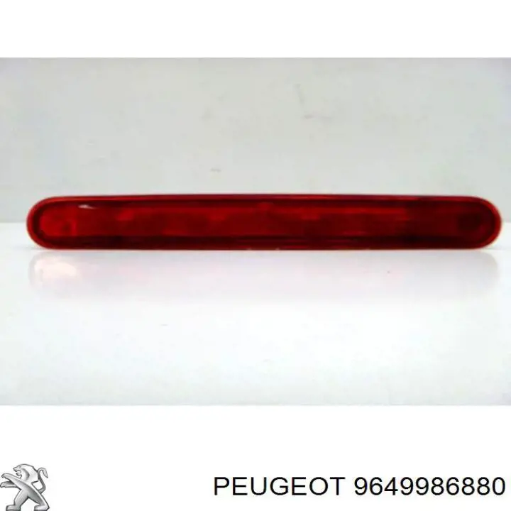 9649986880 Peugeot/Citroen Lampa stop tylna dodatkowa