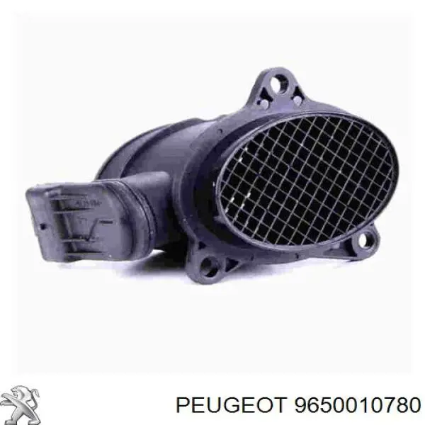 Czujnik przepływu powietrza, przepływomierz powietrza M.A.F. Peugeot/Citroen 9650010780