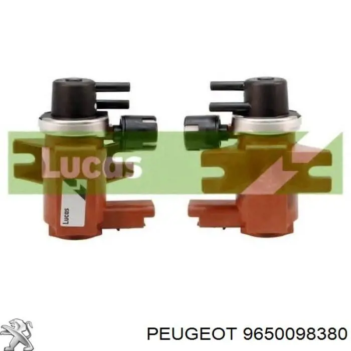 Zawór elektromagnetyczny regulacji klapy EGR Peugeot/Citroen 9650098380 cena, od 33,48 USD