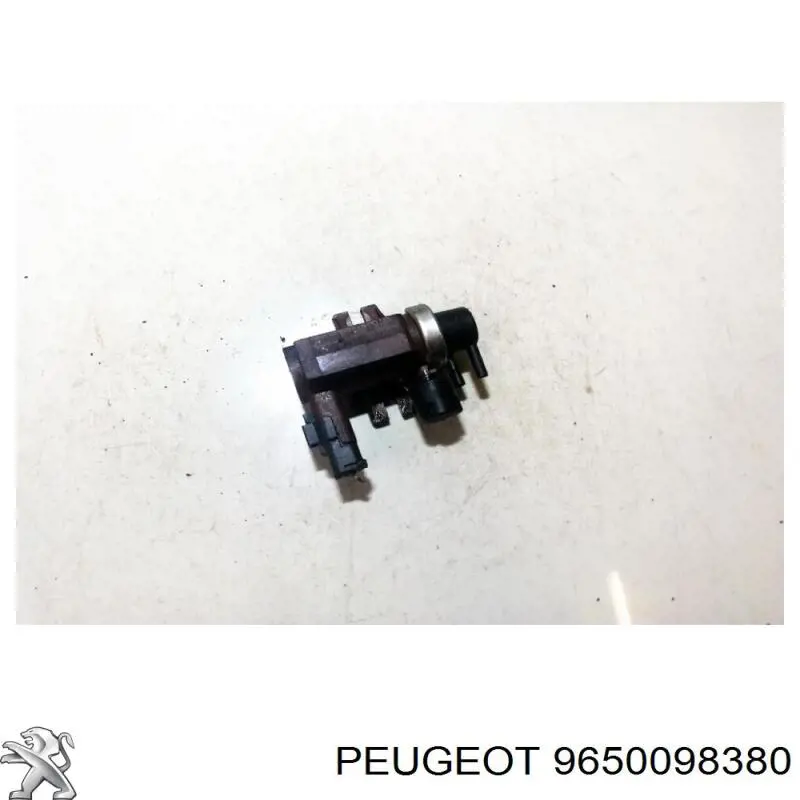 Zawór elektromagnetyczny regulacji klapy EGR 9650098380 Peugeot/Citroen