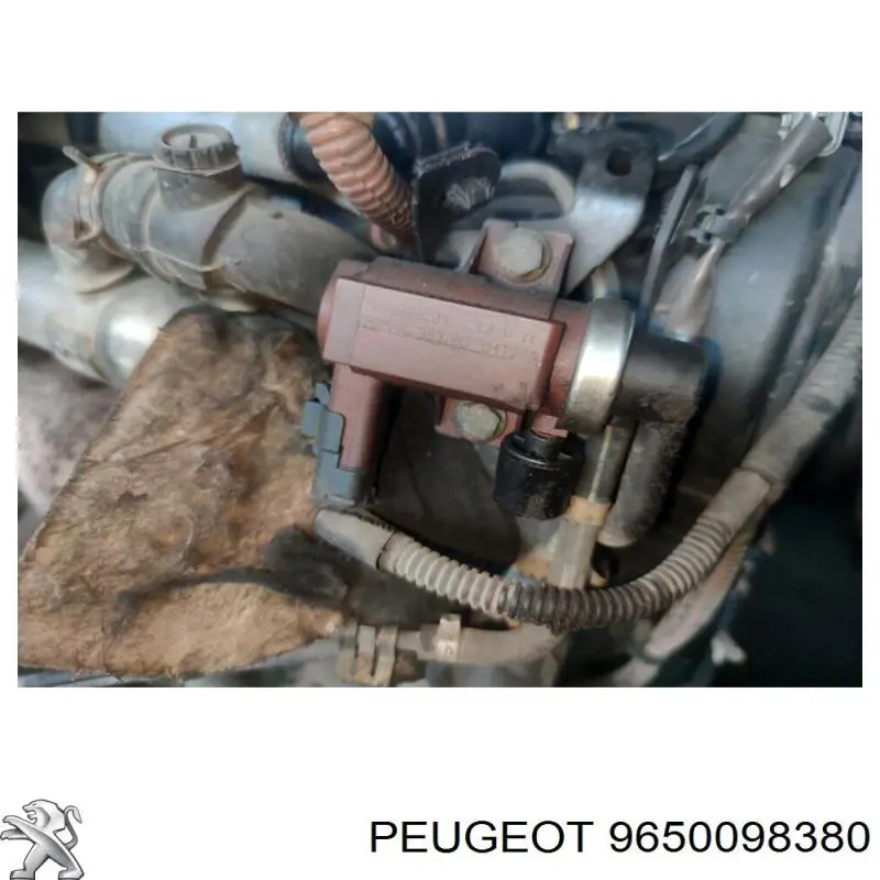 9650098380 Peugeot/Citroen Zawór elektromagnetyczny regulacji klapy EGR