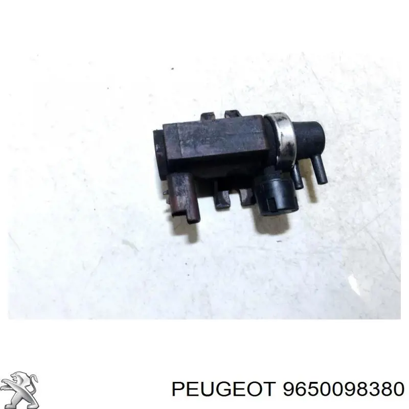 Zawór elektromagnetyczny regulacji klapy EGR Peugeot/Citroen 9650098380