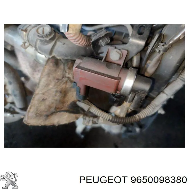 Do koszyka 9650098380 Peugeot/Citroen Zawór elektromagnetyczny regulacji klapy EGR