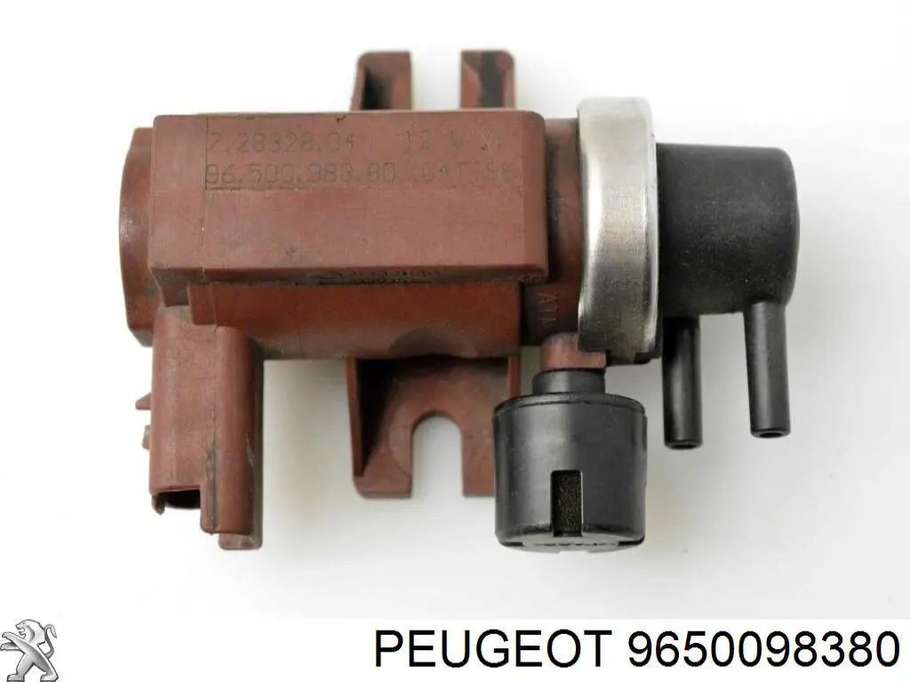 Do koszyka 9650098380 Peugeot/Citroen Zawór elektromagnetyczny regulacji klapy EGR