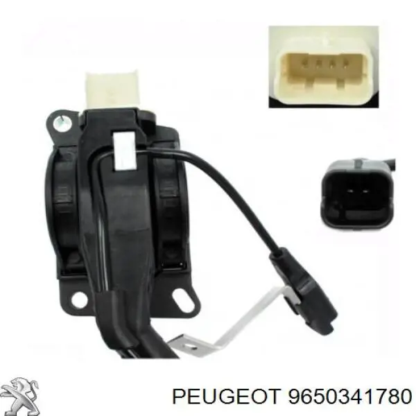 Pedał przyspieszenia (gazu) Peugeot 407 sedana (6D) (2004 - 2011) cena, od 88,40 USD