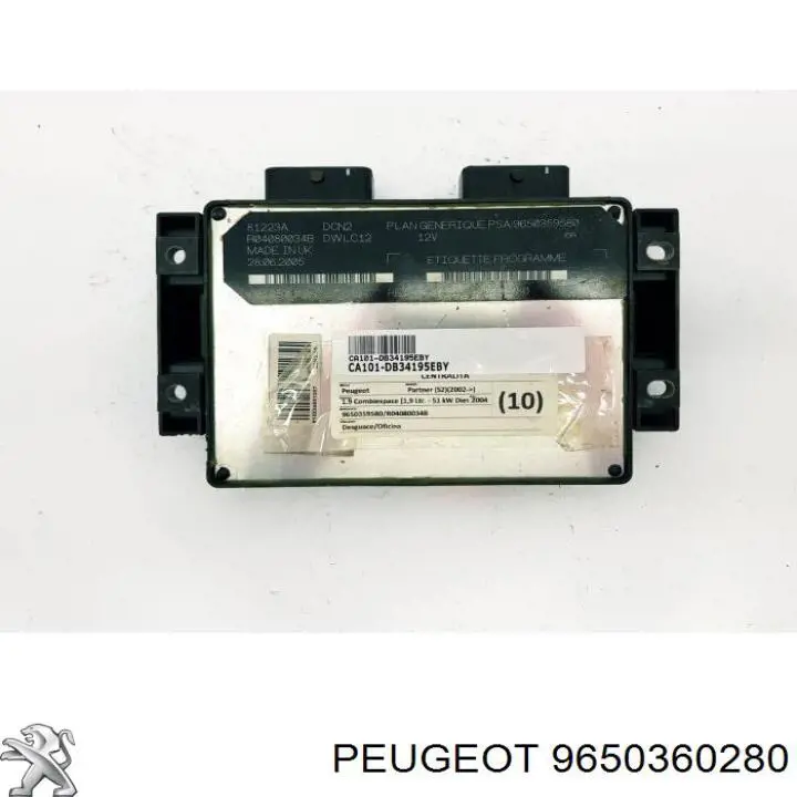  Sterownik silnika Peugeot 306 