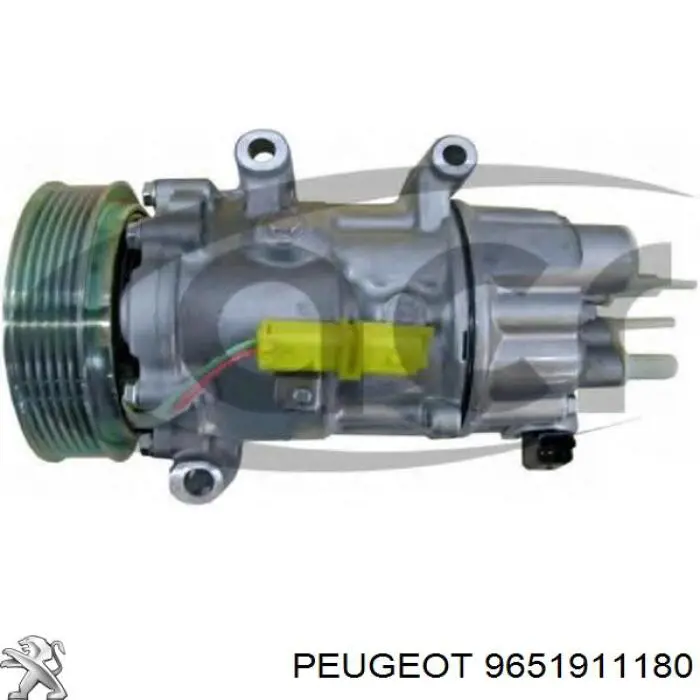 Sprężarka klimatyzacji Peugeot/Citroen 9651911180 cena, od 129,40 USD