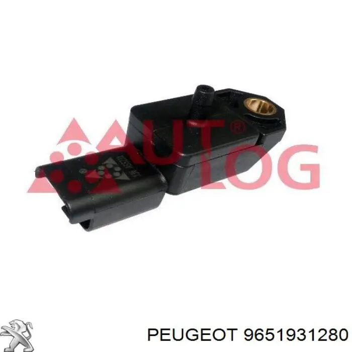 Czujnik ciśnienia w kolektorze ssącym, MAP Peugeot/Citroen 9651931280 cena, od 39,32 USD