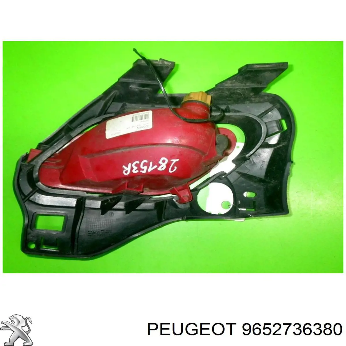 Do koszyka 9652736380 Peugeot/Citroen Przednia lampa przeciwmgielna tylna prawa