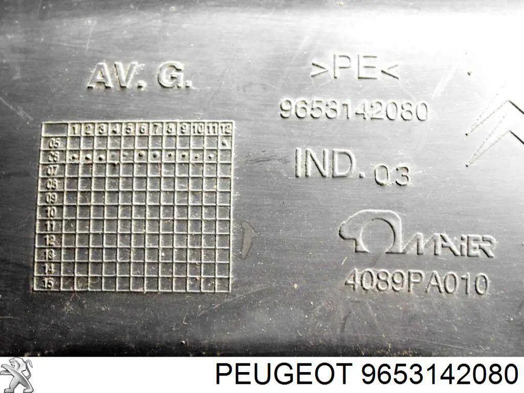 Do koszyka 9653142080 Peugeot/Citroen 