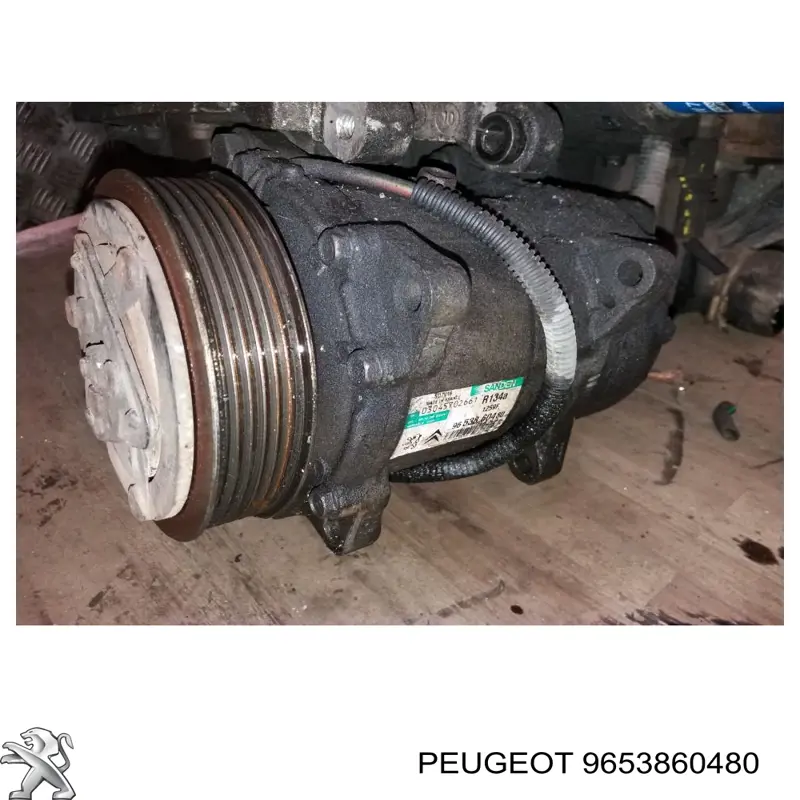 Sprężarka klimatyzacji Peugeot/Citroen 9653860480 cena, od 146,42 USD