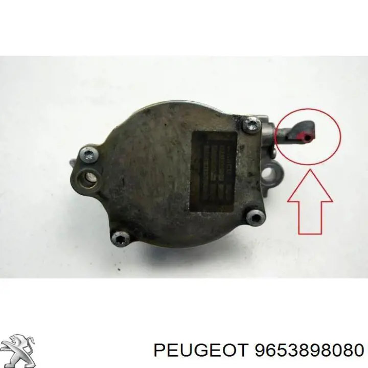 9653898080 Peugeot/Citroen Pompa podciśnienia