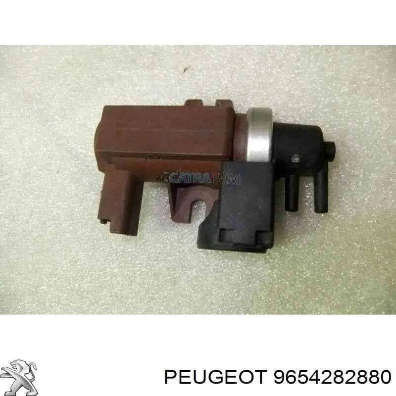 9654282880 Peugeot/Citroen Zawór elektromagnetyczny regulacji klapy EGR
