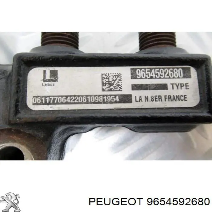 Czujnik ciśnienia paliwa 9654592680 Peugeot/Citroen