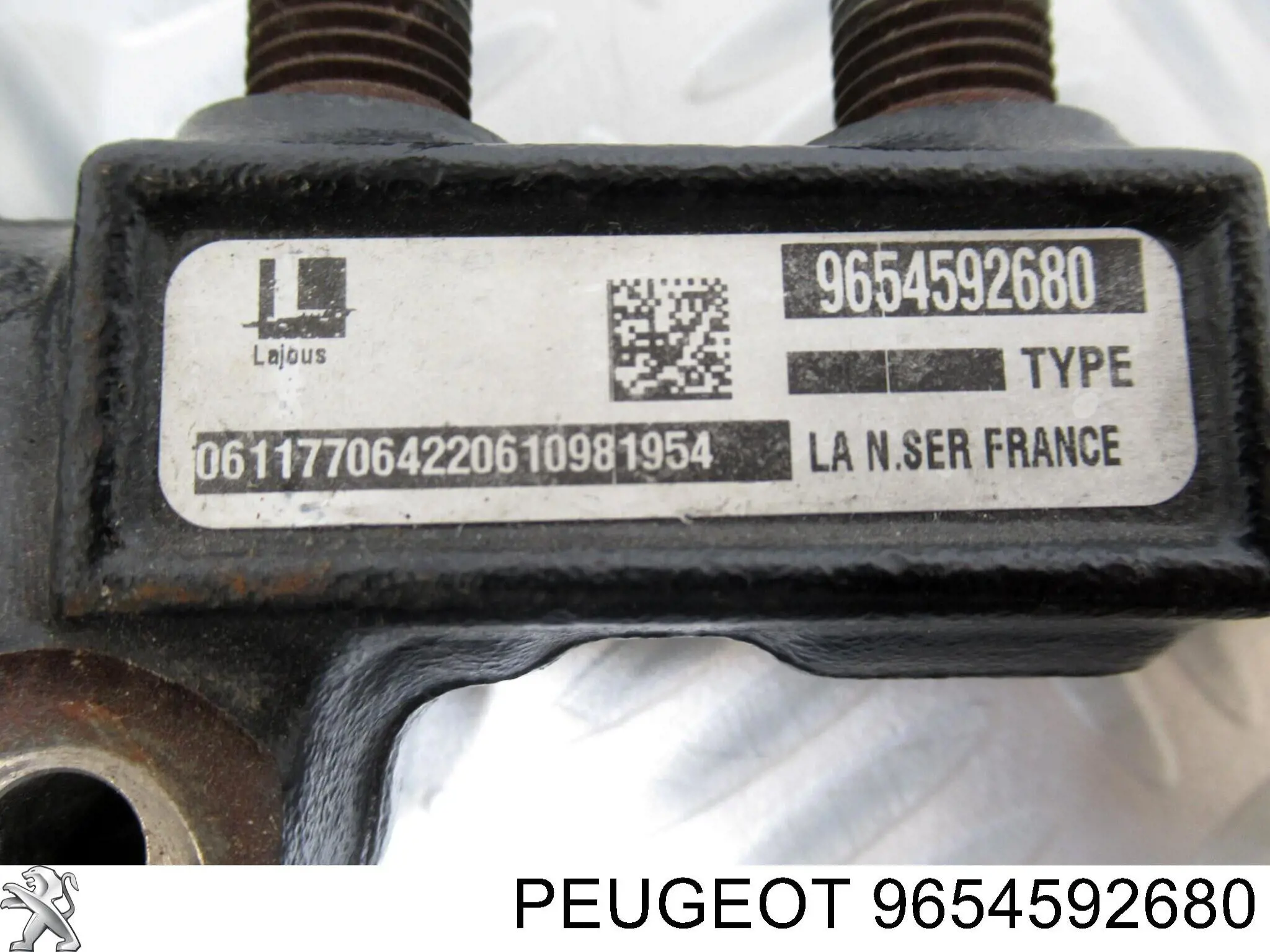 Czujnik ciśnienia paliwa 9654592680 Peugeot/Citroen