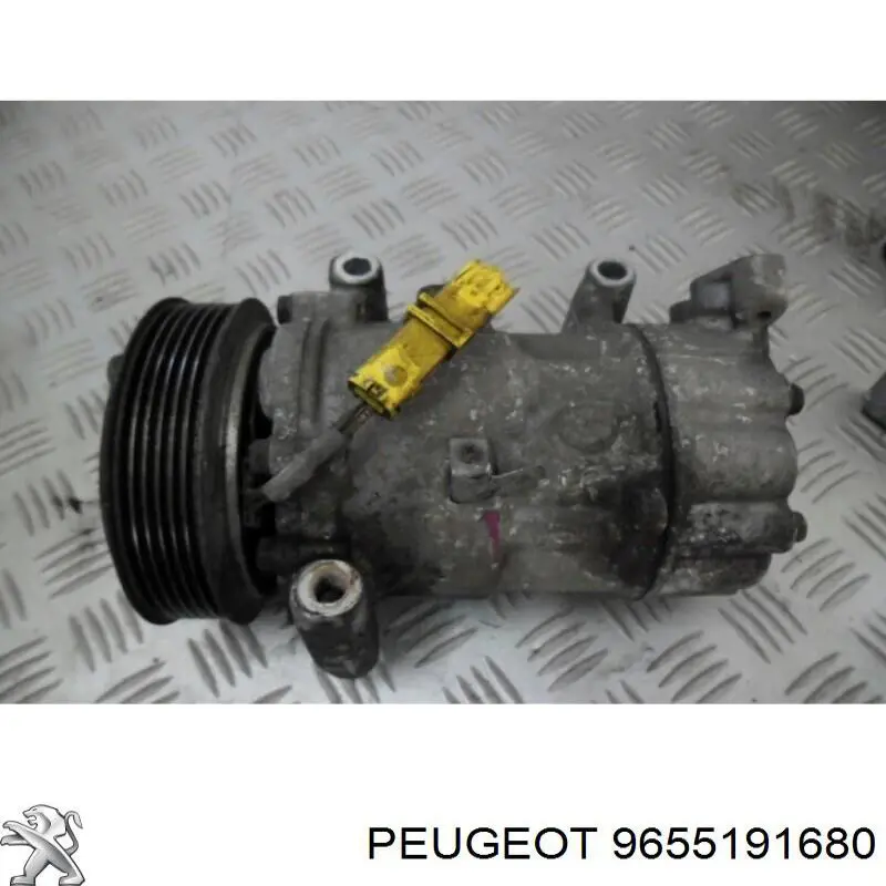 Sprężarka klimatyzacji Peugeot/Citroen 9655191680 cena, od 64,70 USD
