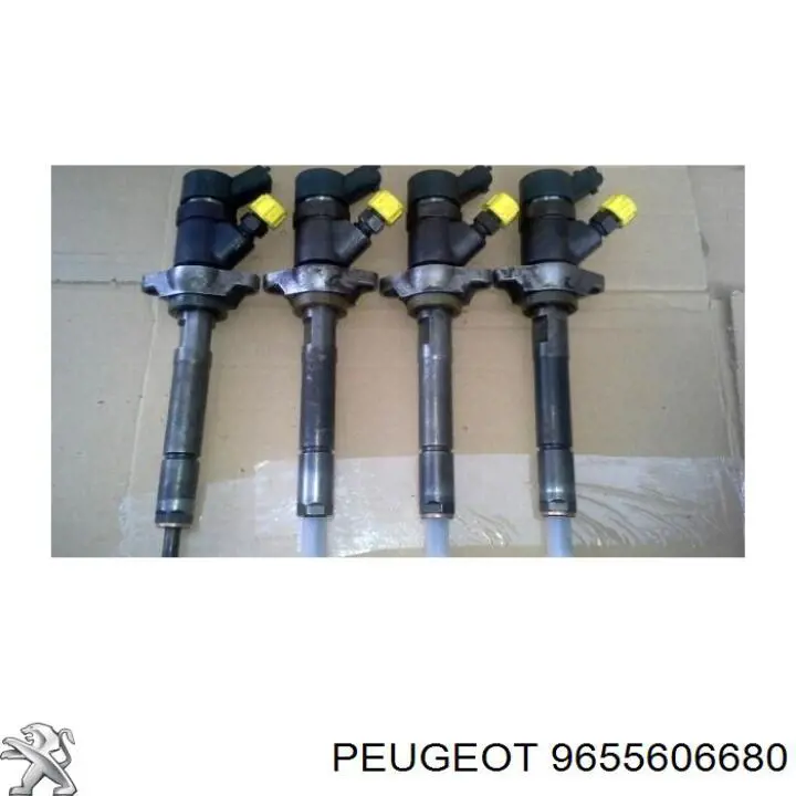 Do koszyka 9655606680 Peugeot/Citroen Wtryskiwacz paliwa