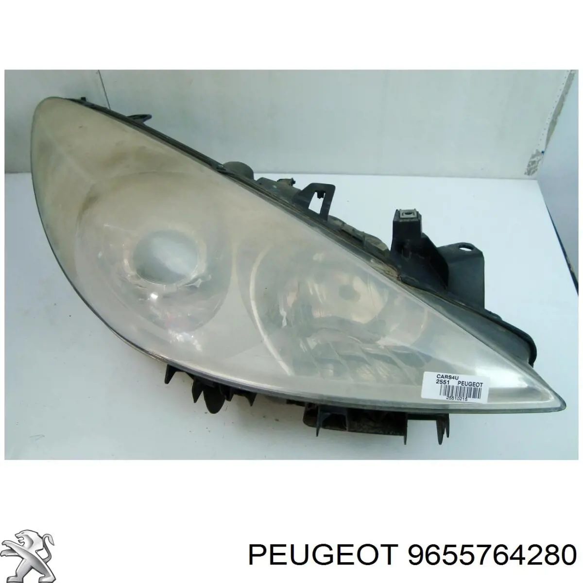 9655764280 Peugeot/Citroen Reflektor prawy