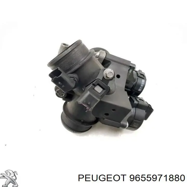 9655971880 Peugeot/Citroen Przepustnica, komplet