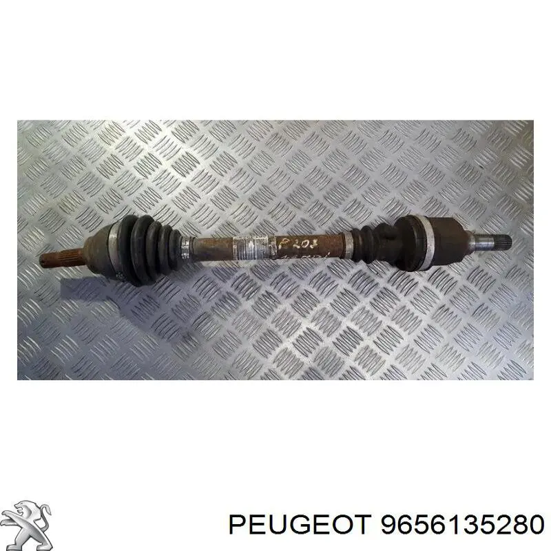 Półoś napędowa przednia lewa Peugeot/Citroen 9656135280 cena, od 49,37 USD