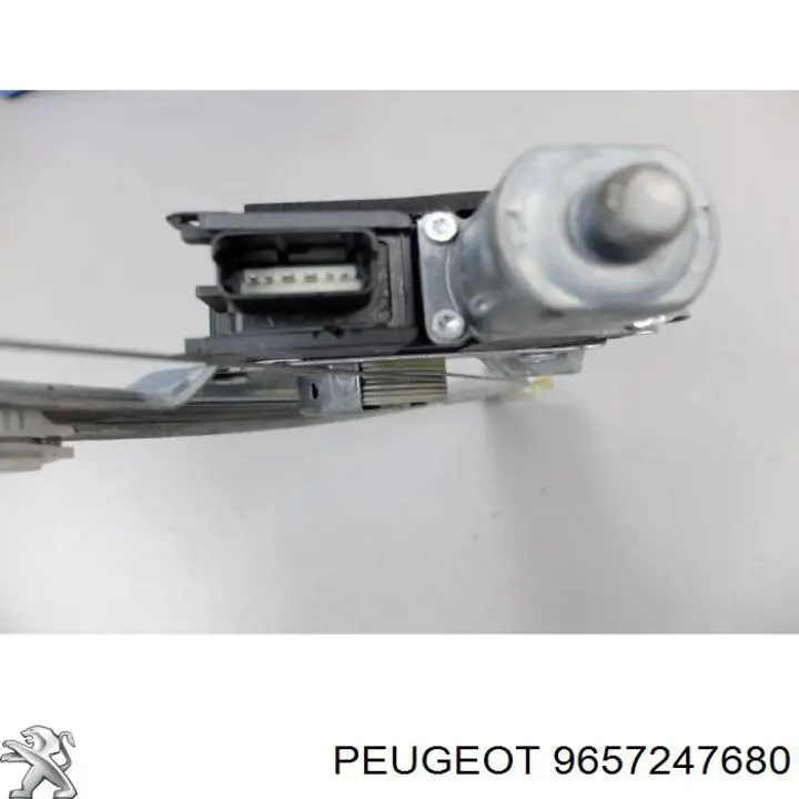 Silniczek podnośnika szyby drzwi przednich lewych Peugeot/Citroen 9657247680 cena, od 59,59 USD
