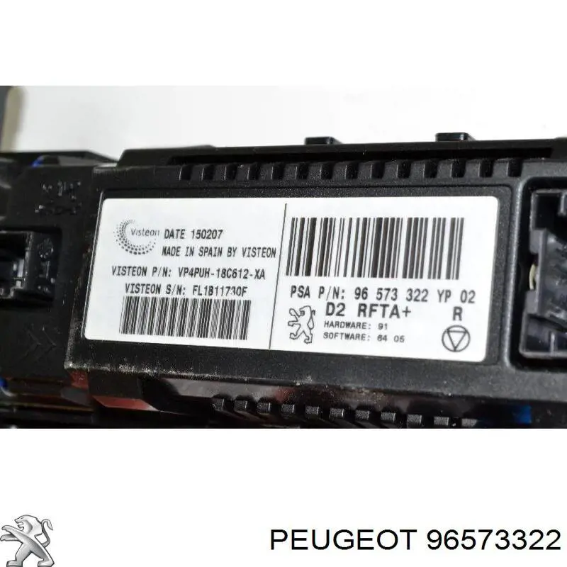  Sterownik trybów ogrzewania/klimatyzacji Peugeot 407 